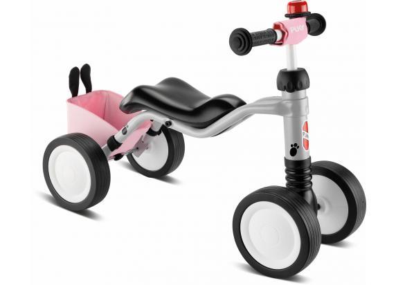 Puky Puky loopfiets 3030 Wutsch Bundle grijs/roze