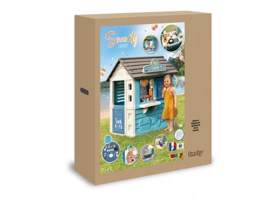 Smoby Sweet Corner - 105 x 110 x 127 cm - Speelhuis