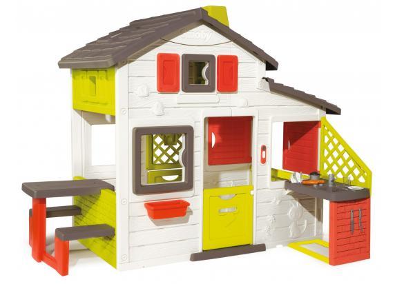 Smoby Friends House met buitenkeuken