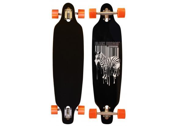 Black Dragon Longboard 36" Drop-Through Jungle Fever