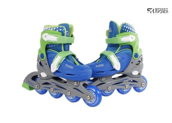 Street Rider Inline skates maat 30-33 blauw