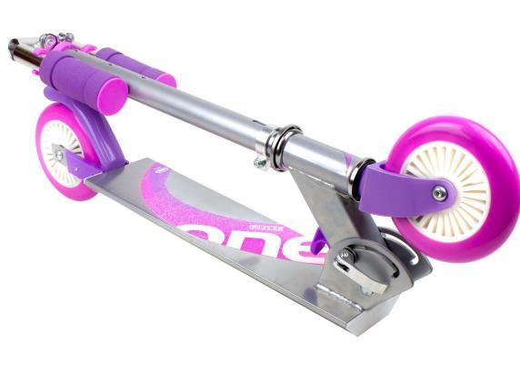 Funbee Roze inklapbare scooter