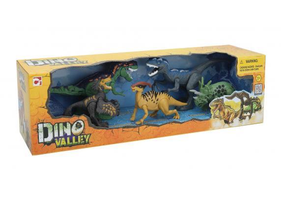 - Dino Valley Dino Valley 542017 5 gearticuleerde dinosaurussen