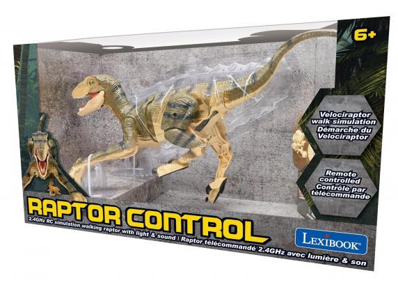 Lexibook Velociraptor RC dino met licht en geluid