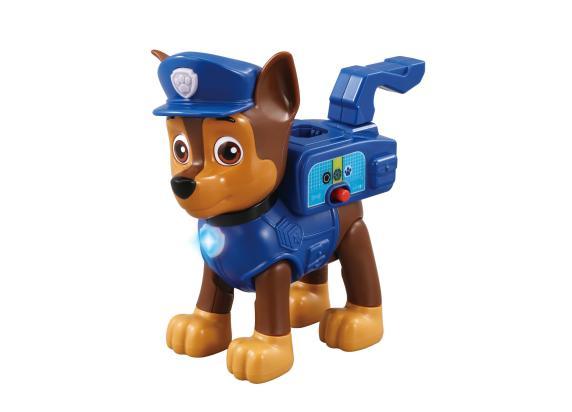 VTech PAW Patrol SmartPup Chase Speelfiguur - Speelgoed Hond - Interactief & Educatief Speelgoed - Kinderspeelgoed 3 Jaar - Blauw