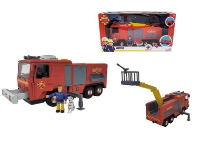 Simba - Brandweerman Sam - Jupiter Series Pro - Brandweerwagen - Speelgoedvoertuig