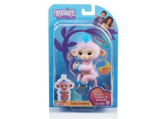 WowWee - Fingerlings Fingerlings Candi roze baby aapje