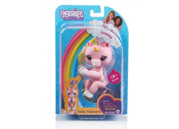 WowWee - Fingerlings Fingerlings Gemma roze baby eenhoorn