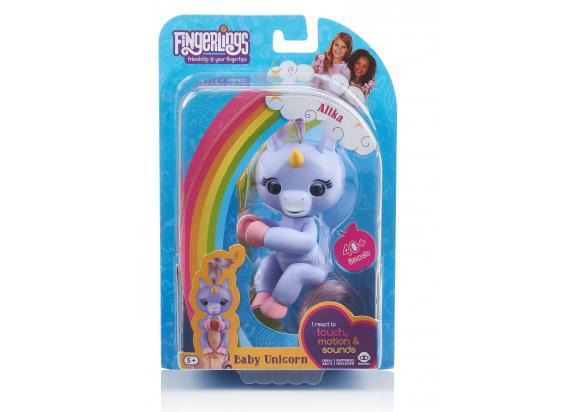 WowWee - Fingerlings Fingerlings Alika roze paarse eenhoorn