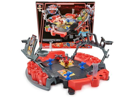 Bakugan - Battle Arena met unieke Special Attack Dragonoid - spinnend actiefiguur met speelset