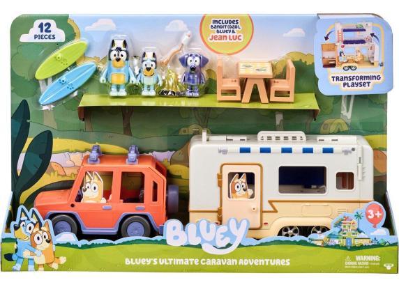 - BLUEY Bluey Auto en Kamper speelset