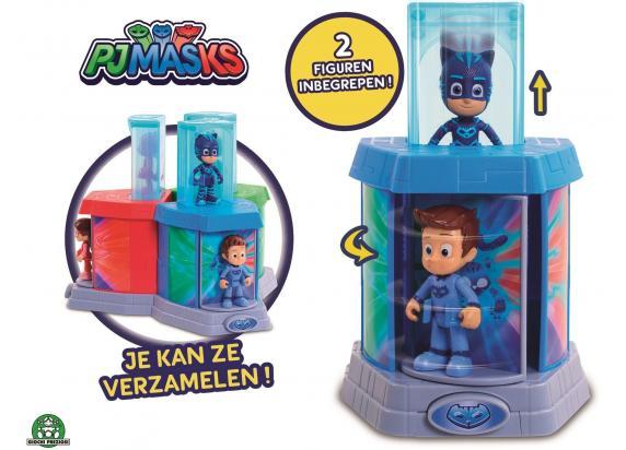 Giochi Preziosi - Pyjamahelden PJ Masks Transformatie speelset met 2 figuren