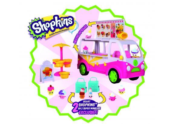 Giochi Preziosi - Shopkins Shopkins ijskar met 2 exclusieve figuren