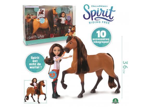 Giochi Preziosi - Spirit Spirit deluxe speelset met paard en pop 29cm