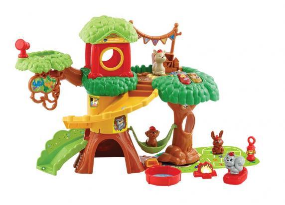 VTech Zoef Zoef Dieren Ontdek & Speel Boomhut – Educatief Speelgoed - Licht- en Geluidseffecten – Cadeau - 1 tot 5 jaar