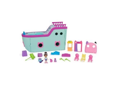 Gabby’s Poppenhuis – Meerminnenschip – Cruiseschip – Speelfigurenset