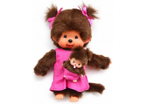 - Monchihichi Monchhichi Moederliefde roze 20cm