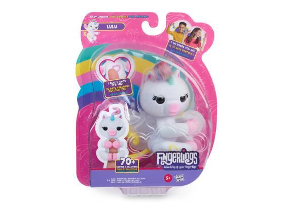 WowWee - Fingerlings Fingerlings witte eenhoorn Lulu