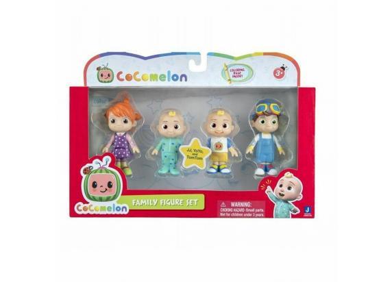 - Cocomelon Cocomelon - 4 Figuren Pack Familie Set