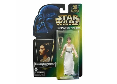 Hasbro Gaming, Princess Leia Organa Yavin 4 gelede Star Wars zwarte serie, Wit