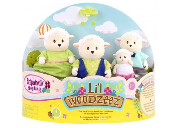 - Li'l Woodzeez Li'l Woodzeez Snipadoodles 4-delige familie schaap