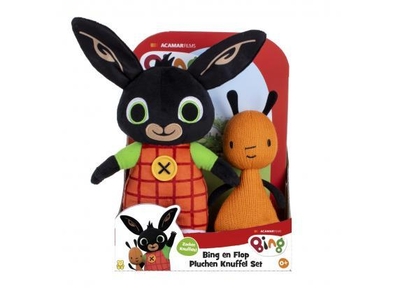 BING - Pluchen Knuffelset Bing & Flop