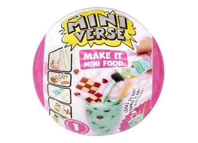 Miniverse S1 - Verzamelbare minigerechten – Thema Restaurant - Knutselen – DIY – Hobbypakket – Knutselpakket