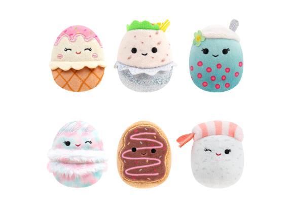 - Squishville Squishville Squishmallow 6-Pack Foodie Squad 5cm figuren