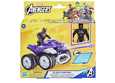 Marvel Avengers Epic Hero Series Black Panther Claw Strike ATV