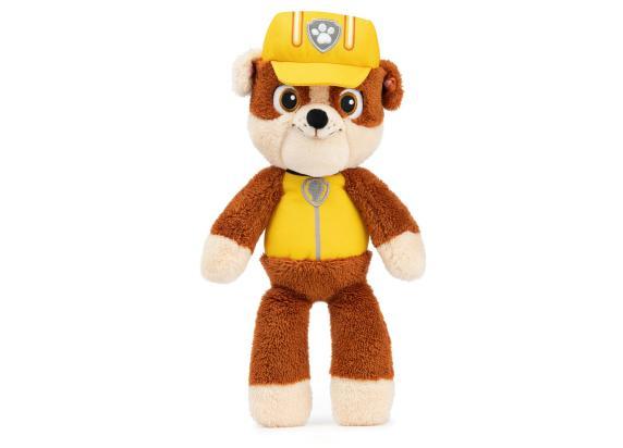 GUND PAW Patrol - Rubble knuffel met lange armen van 33 cm - geel en bruin