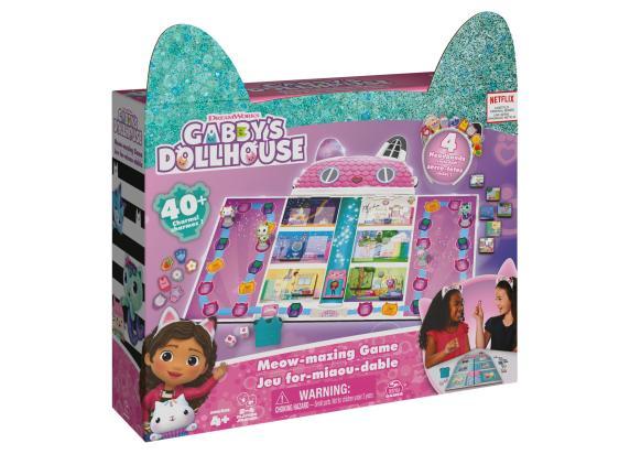 Gabby's Dollhouse Gabby's Bordspel met 4 Kattenor