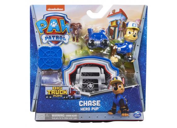 PAW Patrol Big Truck Pups - Chase-actiefiguur met reddingsdrone - Speelfigurenset