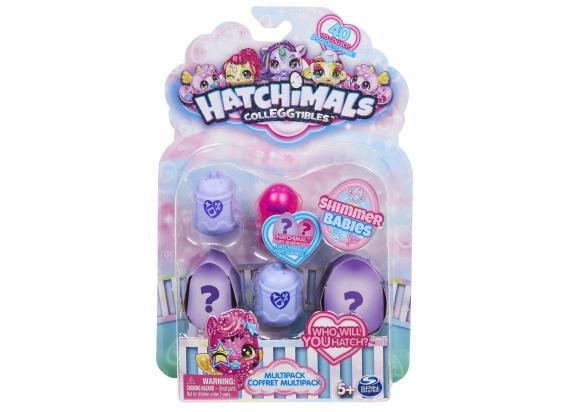 - Hatchimals Hatchimals CollEGGtibles Shimmer Babies 4-pack Sea