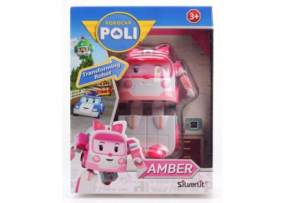 Silverlit - Robocar Poli Robocar Poli Transformerende Robot Amber