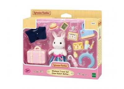 Sylvanian Families 5641 Weekend reisset sneeuwwit mama konijn