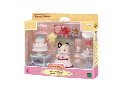 Sylvanian Families 5646 feest speelset- Tuxedo kat meisje
