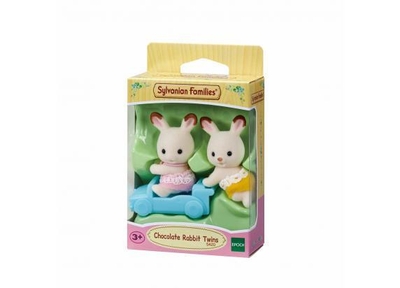 Sylvanian Families 5420 tweeling chocoladekonijn-fluweelzachte speelfiguren