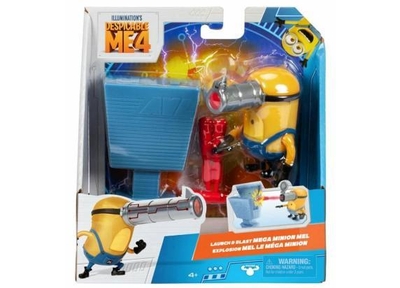 Despicable Me 4 - Launch & Blast Mega Minion Mel - Actiefiguur