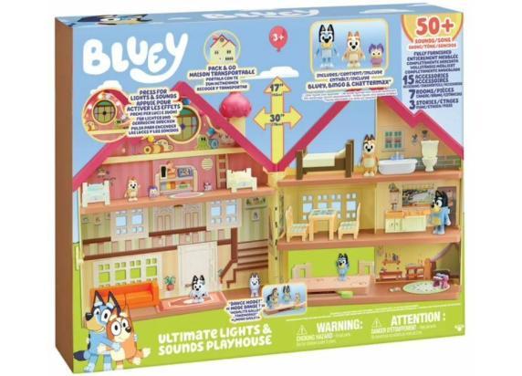 - BLUEY Bluey ultiem speelhuis met licht & geluid