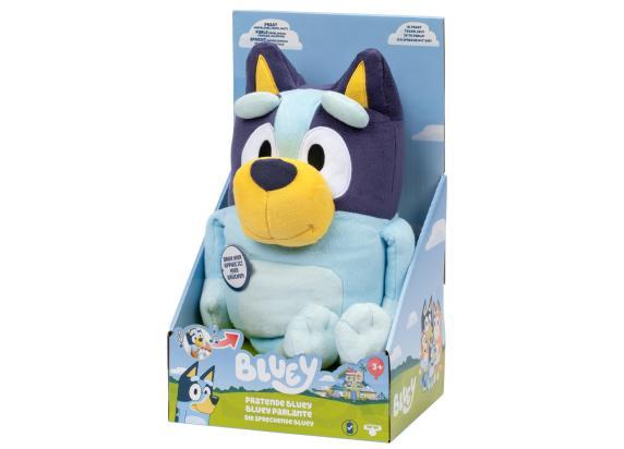 Moose Toys Pratende BLUEY - Pluchen knuffel