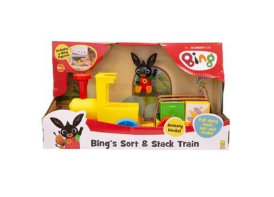 Bing trein Sorteren en Stapelen