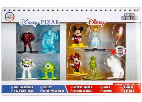 Disney Disney Pixar Nano verzamelfiguren 4cm 10-pack