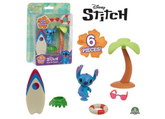 Disney Disney Stitch Hang Ten 7cm met accessoires