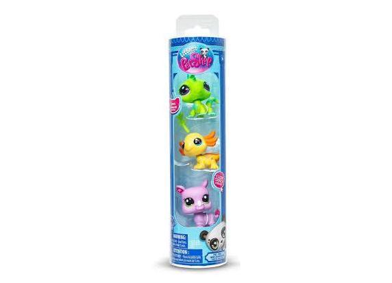 Littlest Pet Shop Littlest Petshop Tube 3-pack