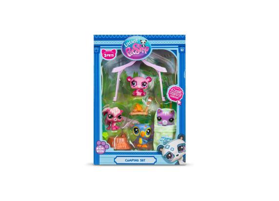 Littlest Pet Shop Littlest Petshop Camping 3-pack - 3 diertjes