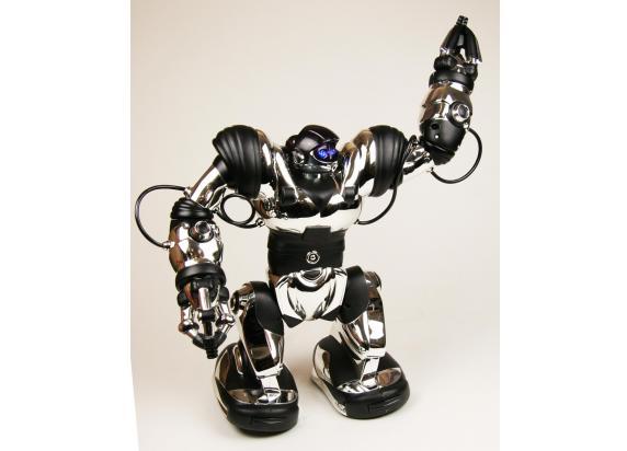 WowWee Robosapien X chrome silver