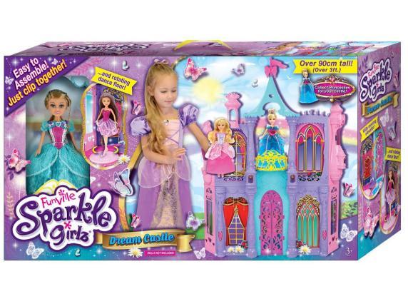 Sparkle Girlz Sparkle Girls gemeubeld droomkasteel met prinses