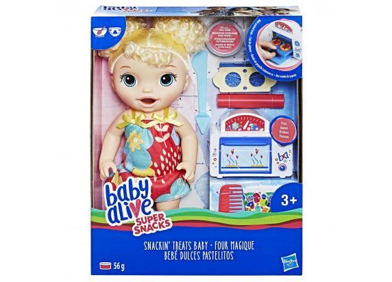 Hasbro - Baby Alive Baby Alive Snack & Snoep Baby Blonde