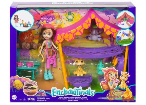 - Enchantimals Enchantimals Savanna slaapfeestje speelset