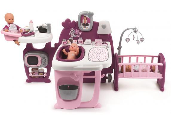 Smoby - Baby Nurse Baby Nurse Groot babyhuis verzorgings speelset